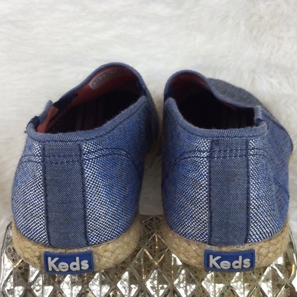 KEDS Slip On Espadrille Shoes Sz 8.5 - Picture 7 of 10